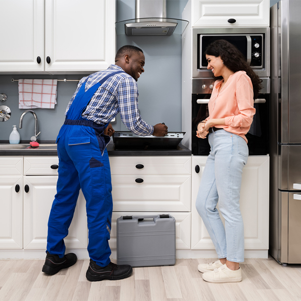 can you provide an estimate for cooktop repair before beginning any work in Crystal Beach